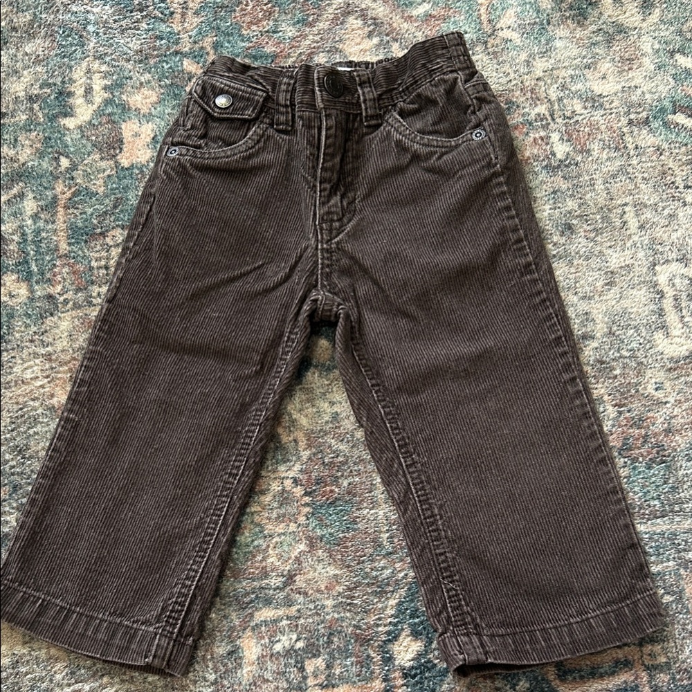 Vintage Old Navy Brown Corduroy Kids Pants